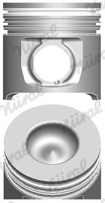 NÜRAL 87-244500-10 Kolben für IVECO Zeta LKW in Original Qualität