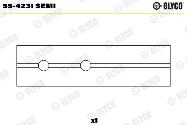 55-4231 GLYCO Small End Bushes, connecting rod 55-4231 SEMI buy