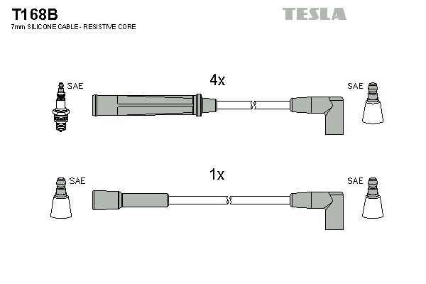 TESLA Ignition Lead Set T168B buy