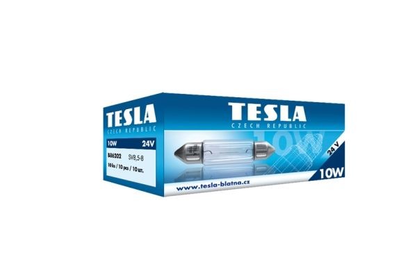 TESLA 24V 10W, C10W Kennzeichenbeleuchtung, Birne B86202 kaufen
