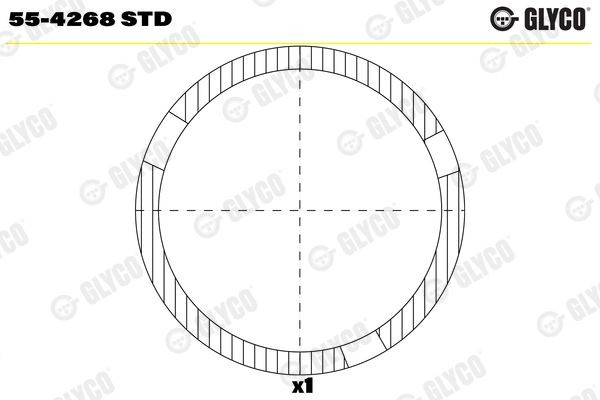 55-4268 GLYCO Small End Bushes, connecting rod 55-4268 STD buy