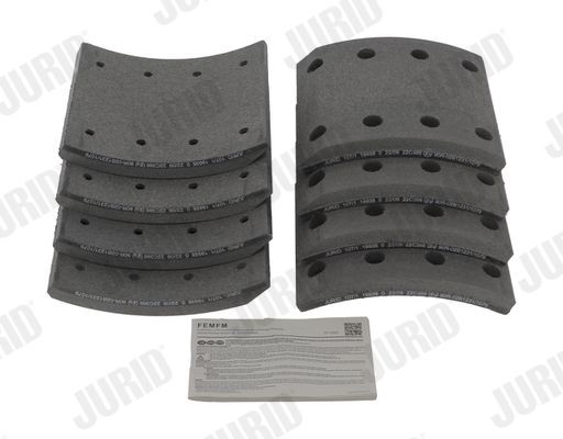 Original 1993501070 JURID Handbrake brake pads ALFA ROMEO