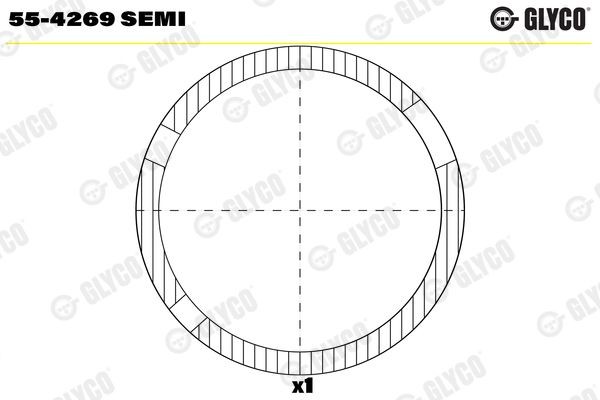 55-4269 GLYCO Small End Bushes, connecting rod 55-4269 SEMI buy