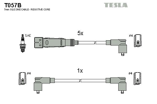 TESLA Ignition Lead Set T057B buy