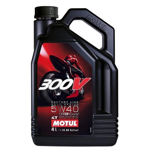 Buy Automobile oil MOTUL petrol 104115 4T FL ROAD RACING 5W-40, 4l, Synthetic Oil