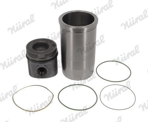 NÜRAL 89-176000-10 Reparatursatz, Kolben / Zylinderlaufbuchse für MERCEDES-BENZ MK LKW in Original Qualität