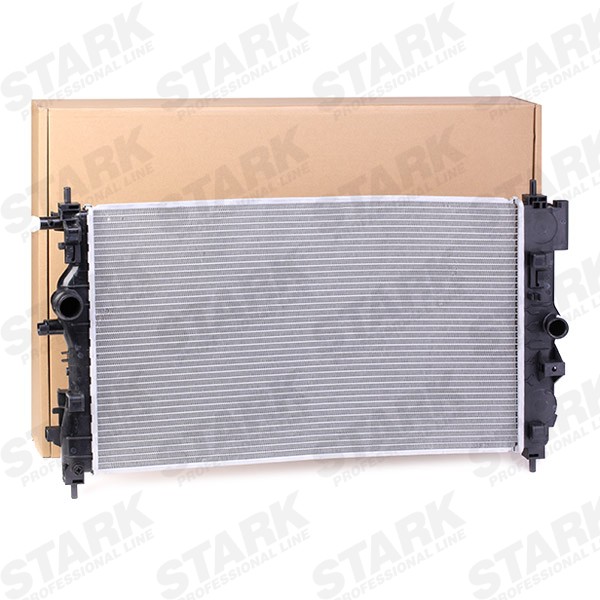 Radiator STARK Aluminium, Brazed cooling fins - SKRD-0120499