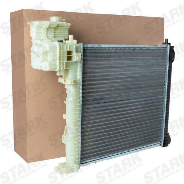 STARK SKRD-0120507 Engine radiator Aluminium, Plastic, for vehicles with air conditioning, Automatic Transmission