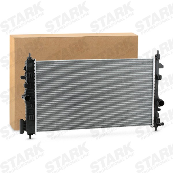 STARK SKRD-0120569 Engine radiator Aluminium, 680 x 388 x 26 mm, without frame, Brazed cooling fins