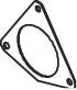 Great value for money - DINEX Exhaust pipe gasket 73801