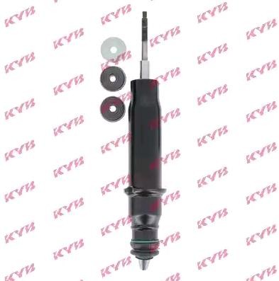 KYB Premium 441962 Shock absorber Rear Axle, Oil Pressure, Spring-bearing Damper, Top pin