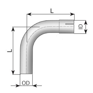Great value for money - DINEX Exhaust Pipe, universal 91563