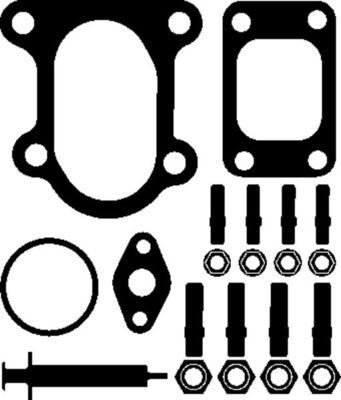 MAHLE ORIGINAL 001 TA 18867 000 Mounting Kit, charger CHRYSLER experience and price