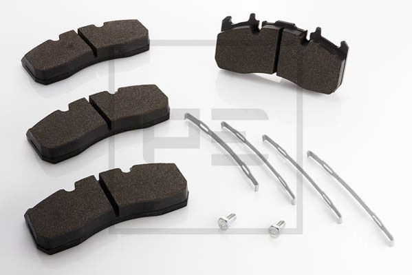 086.329-00A PETERS ENNEPETAL Brake pad set IVECO Front Axle