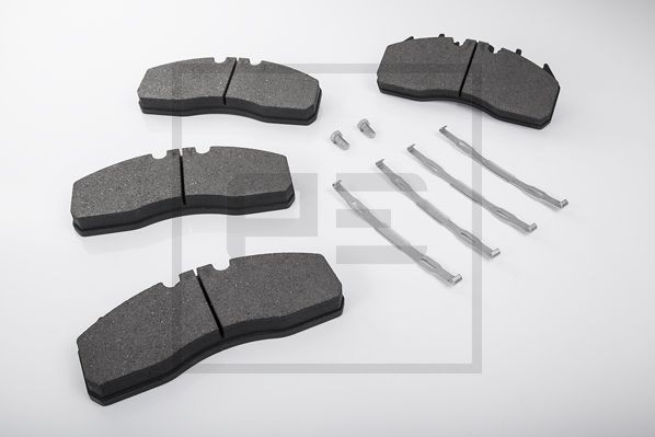 Set of brake pads PETERS ENNEPETAL Front Axle - 086.330-00A