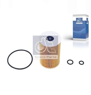 Comprare 11.13105 DT Spare Parts Cartuccia filtro Diametro interno: 24mm, Ø: 65mm, Ø: 65mm, Alt.: 101mm Filtro olio 11.13105 poco costoso