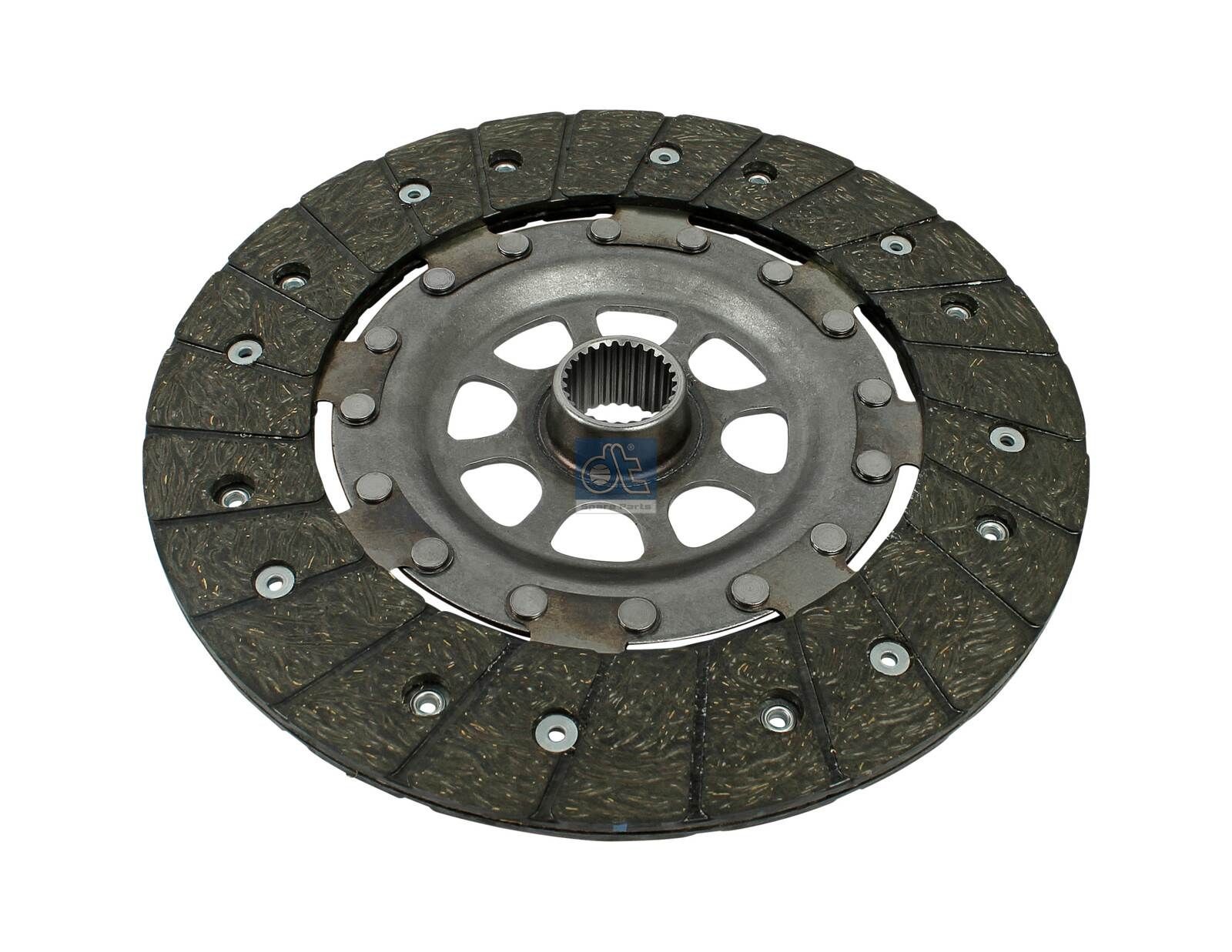 DT Spare Parts 11.17021 Clutch Disc 240mm, Number of Teeth: 26