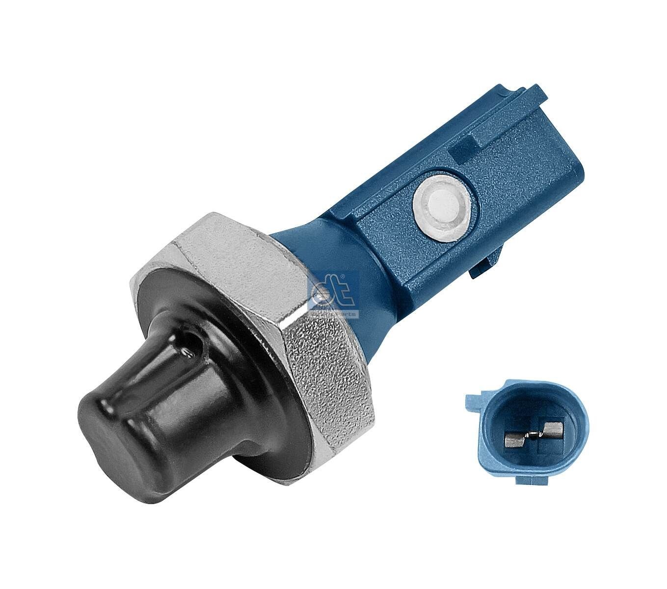 11.80600 DT Spare Parts Oil pressure switch SEAT M10 x 1, 0,25 bar, blue