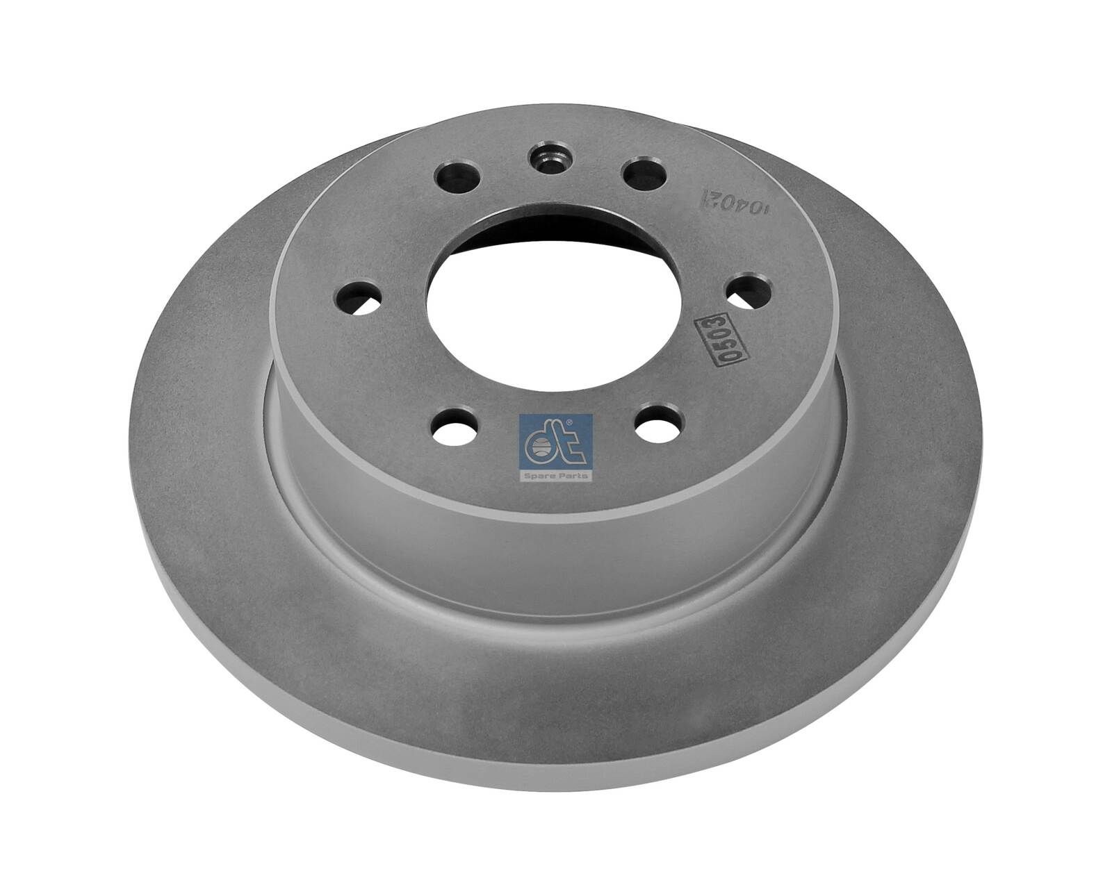 DT Spare Parts 4.67596 Brake disc Rear Axle, 298x16mm, 6x130, solid