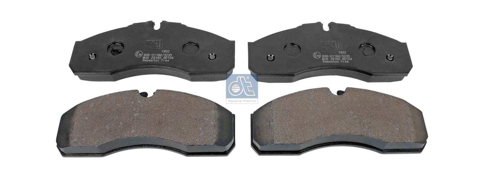 DT Spare Parts 4.91907 Brake pad set NISSAN experience and price