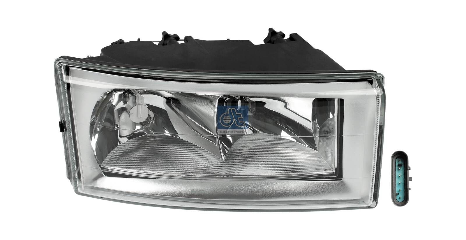 DT Spare Parts 7.25026 Headlight H7, H7/H1, H1, for right-hand traffic, without bulb