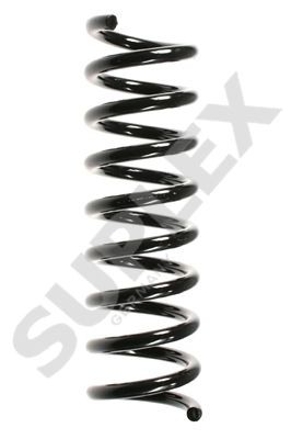 SUPLEX 19039 Coil spring Rear Axle, Coil spring with constant wire diameter, grey, blue