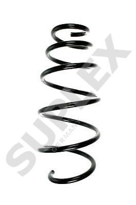 SUPLEX Front Axle, Coil spring with inconstant wire diameter Length: 375mm, Ø: 156mm Spring 23495 buy
