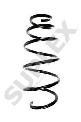 SUPLEX 23497 Coil spring Front Axle, Coil spring with inconstant wire diameter