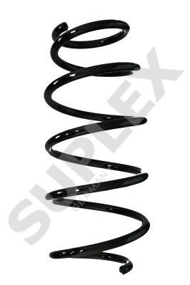 35442 SUPLEX Springs SUBARU Front Axle, Coil spring with constant wire diameter