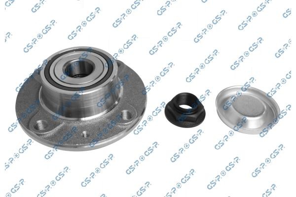 GSP 9225014K Wheel bearing kit with integrated ABS sensor, 129 mm
