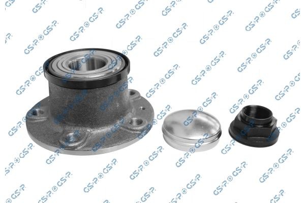 GSP 9242007K Wheel bearing kit with integrated ABS sensor, 160 mm