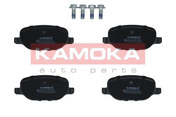 KAMOKA JQ101203 Brake pad set Rear Axle, excl. wear warning contact