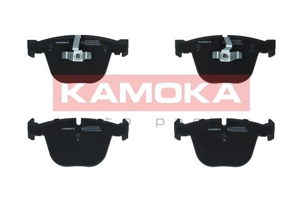 KAMOKA JQ101238 Brake pad set Rear Axle, excl. wear warning contact