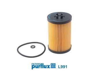L991 Oil filter L991 PURFLUX Filter Insert