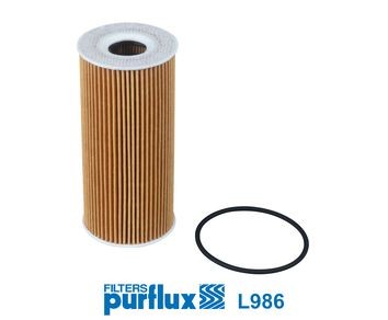 PURFLUX Filter Insert Inner Diameter: 26mm, Ø: 63mm, Height: 141mm Oil filters L986 buy