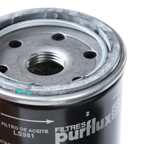 LS981 Oil filter LS981 PURFLUX M18x1,5, Spin-on Filter