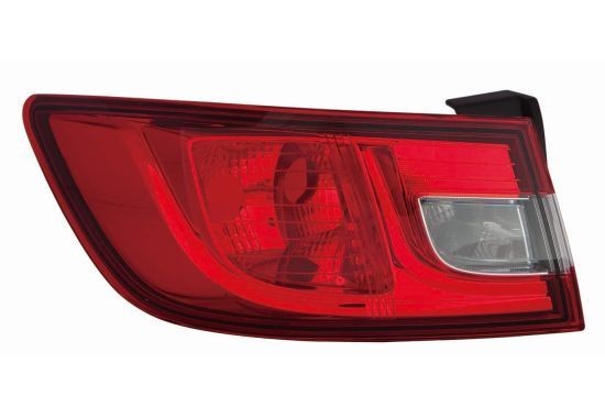 ABAC TYC Luce Posteriore Fanale Posteriore per Renault Clio IV Bh 