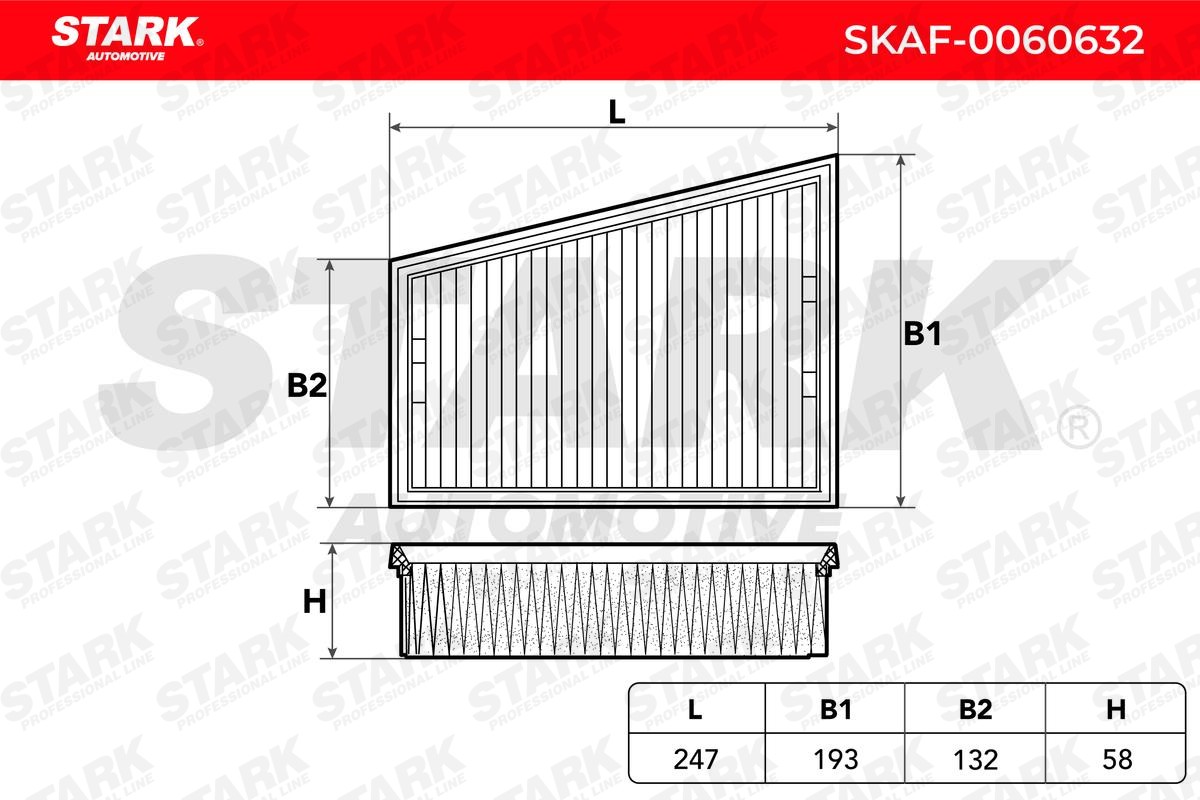 OEM-quality STARK SKAF-0060632 Engine filter