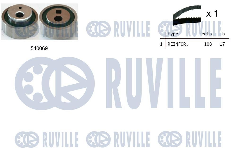 RUVILLE Tensioner Pulley, V-belt 58825 buy