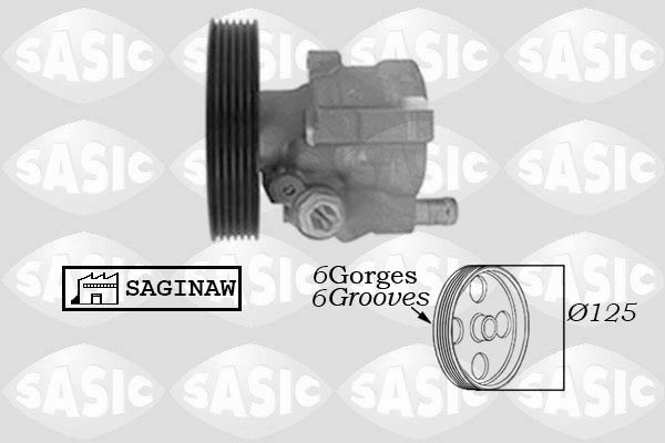 SASIC 7074012 Power steering pump 4418160