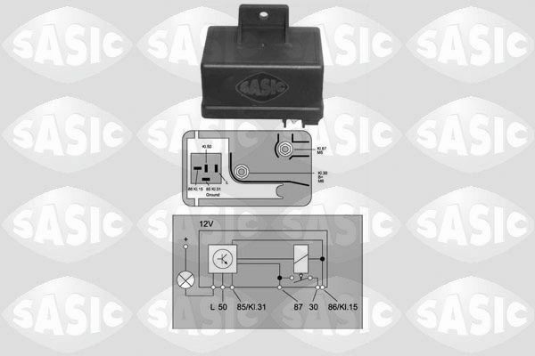 SASIC 9314001 Control Unit, glow plug system 77 00 751 089