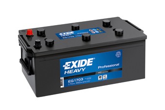 621SE EXIDE PROFESSIONAL 12V 170Ah 950A B00, B0 D5 HEAVY DUTY [increased cycle and vibration proof] Starter battery EG1703 buy