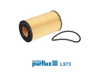 Original L973 PURFLUX Oil filter LAND ROVER