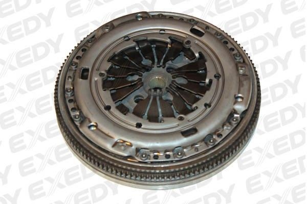 VWS2076DMF EXEDY Clutch set SKODA for engines with dual-mass flywheel, three-piece, without clutch release bearing, 220mm
