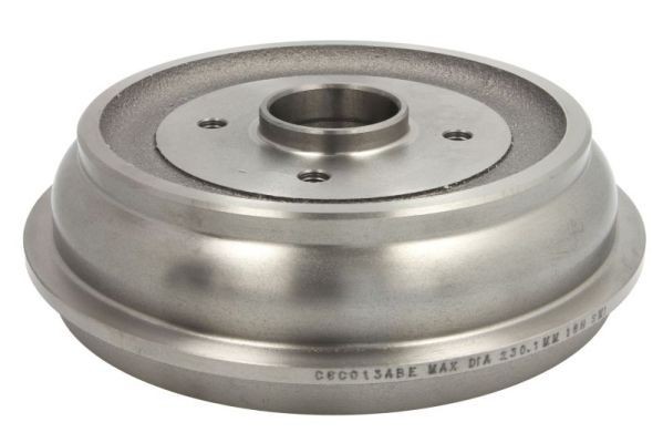 Brake drum ABE without wheel bearing, 228,6mm, Rear Axle, Ø: 228,6mm - C6C013ABE