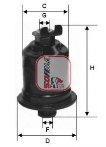 SOFIMA S1580B Fuel filter 23300-79425