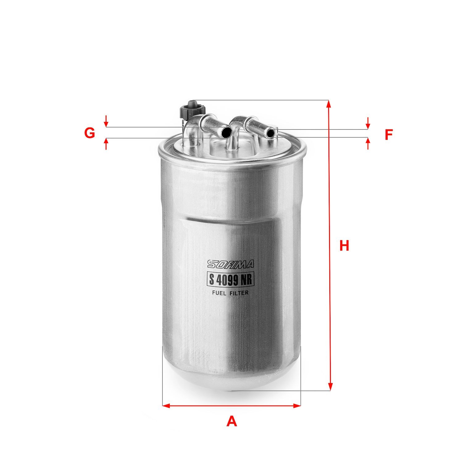 SOFIMA S4099NR Fuel filter 95521116