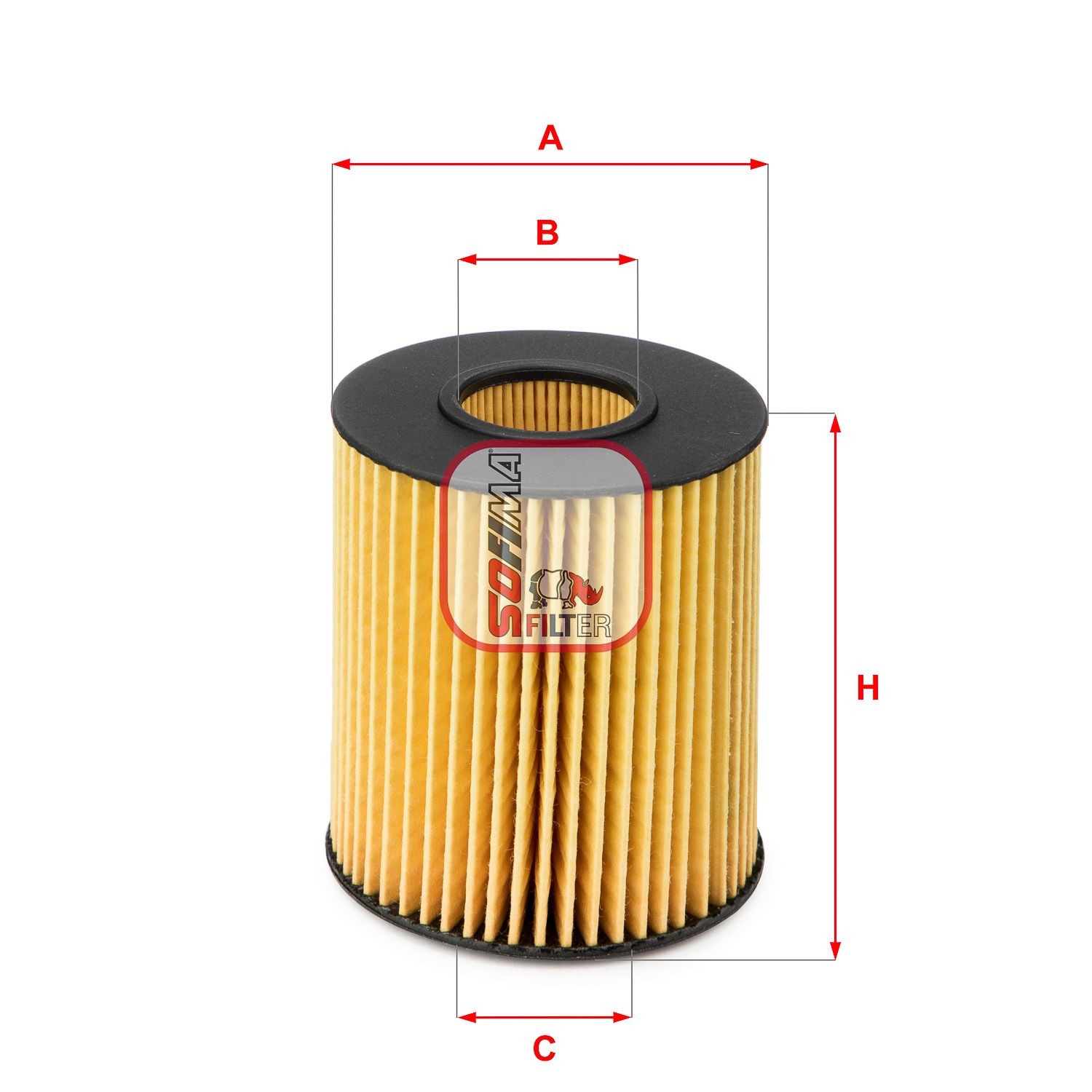 SOFIMA S 5151 PE Oil filter Filter Insert