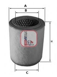 SOFIMA 134,5mm, 98mm, Filter Insert Height: 134,5mm Engine air filter S 7592 A buy
