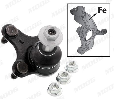 MOOG Ball joint in suspension VO-BJ-13582